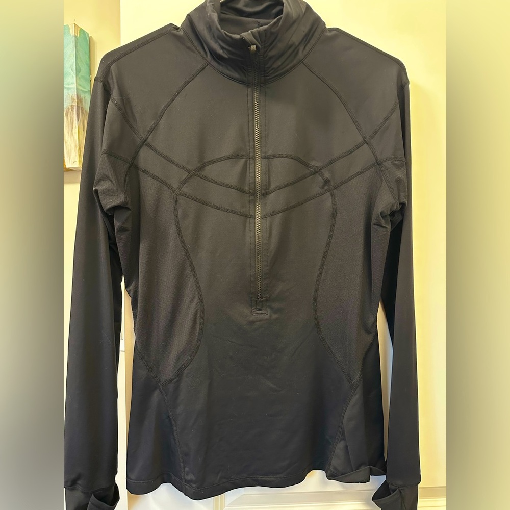 Lululemon Black Quarter-Zip Pullover